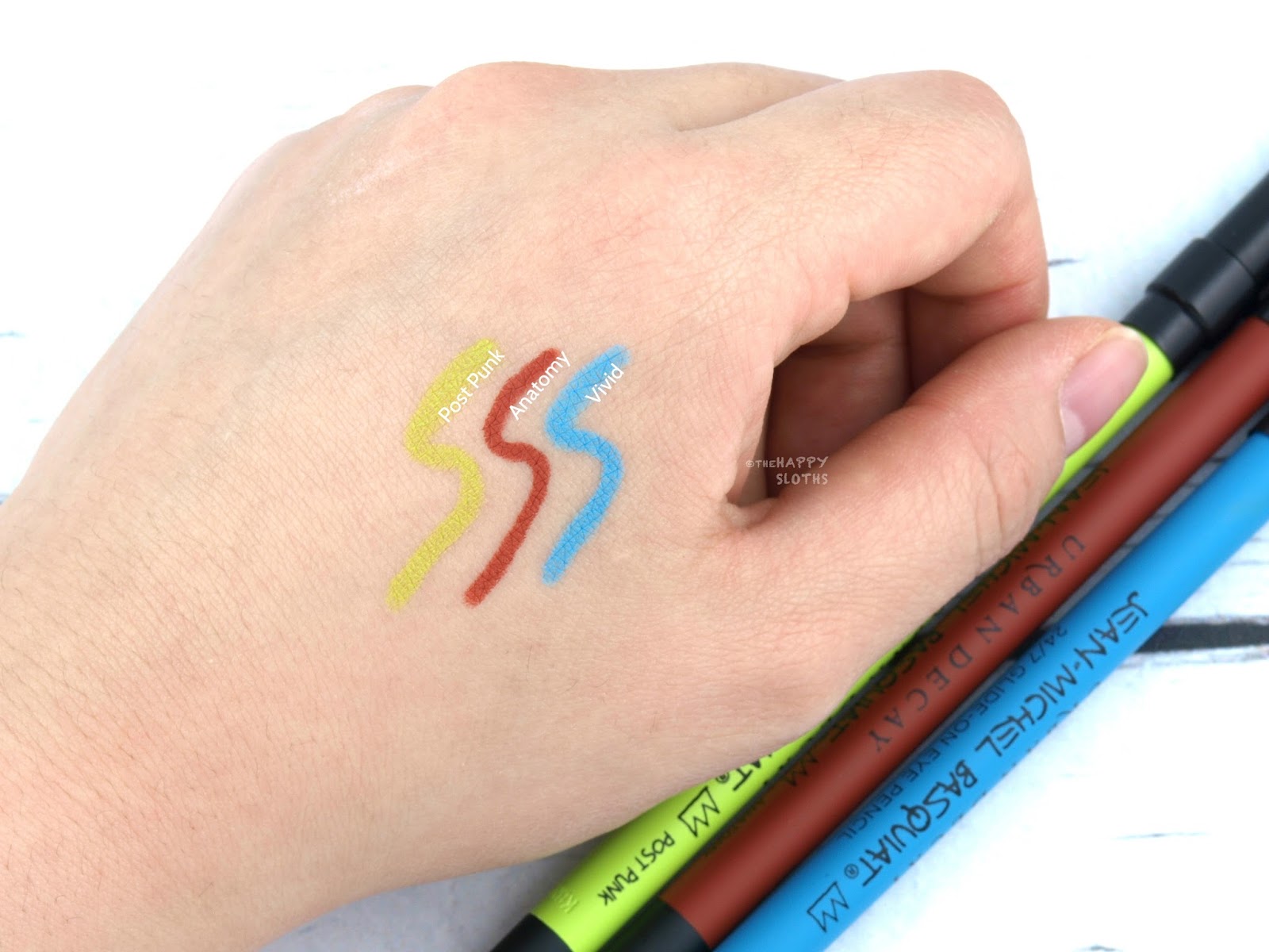Urban Decay x Basquiat Collection | 24/7 Glide-On Eye Pencil: Review and Swatches