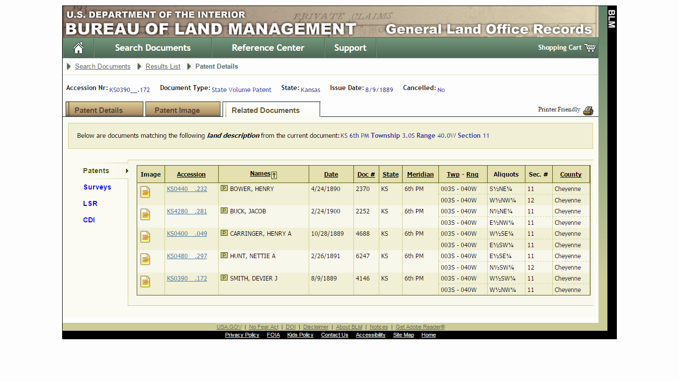 GeneaMusings Tuesday's Tip Use the Improved BLM General Land Office