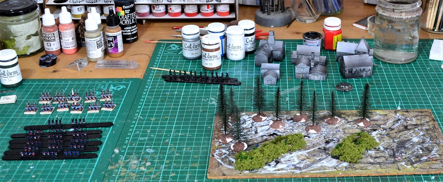 Grymauch's Solo Wargaming Blog On the Workbench A touch