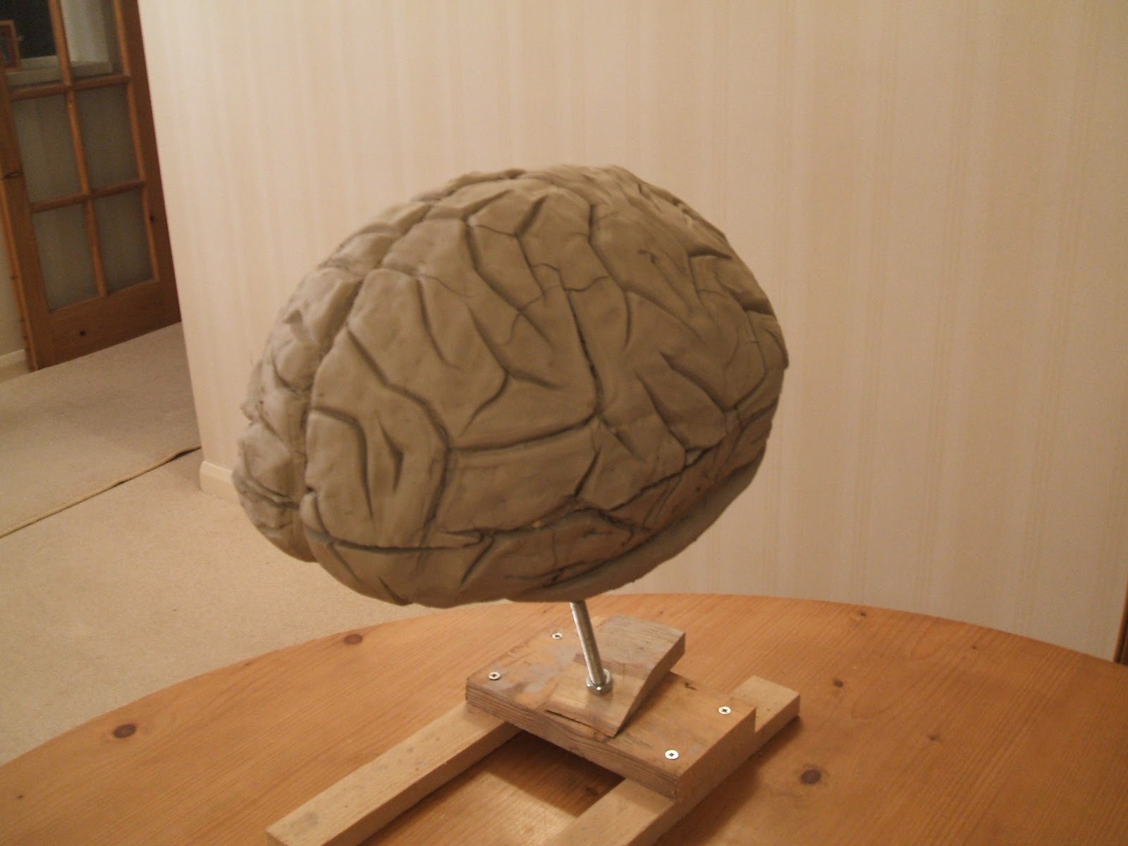 qthurtle "The Brain" Step 1 Create the brain sculpture