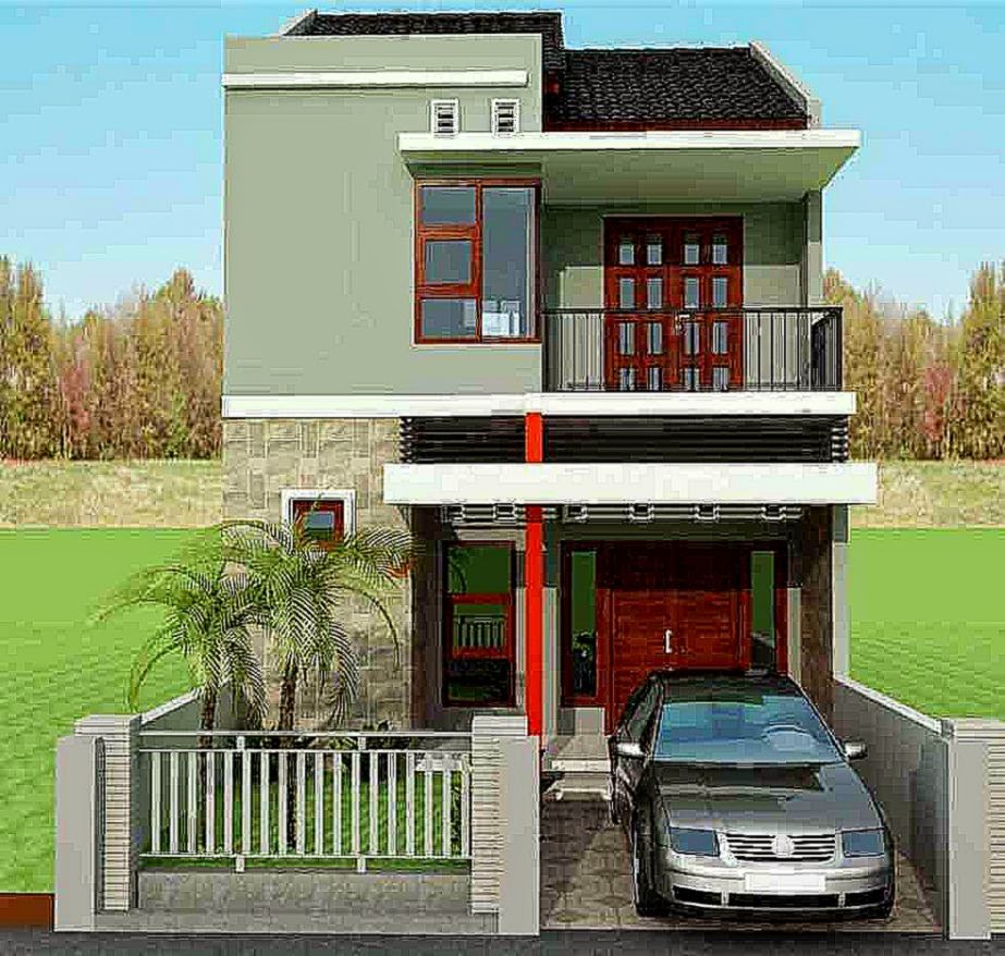 Desain Rumah Minimalis 2 Lantai Type 45 Design Rumah Minimalis