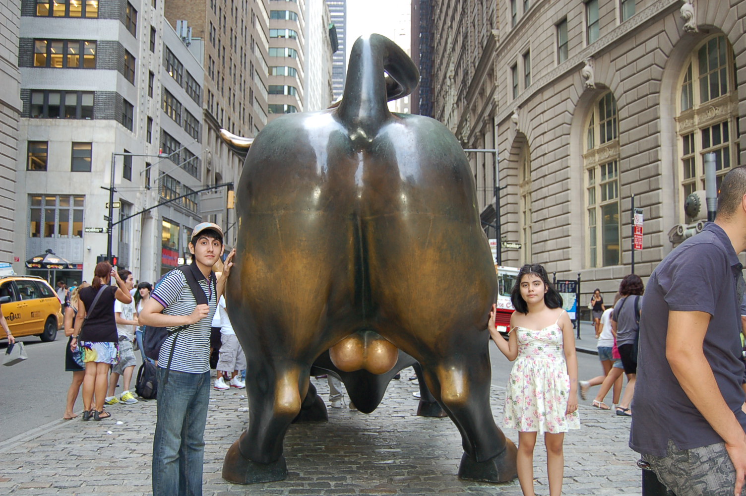 Golden bull Уолл стрит