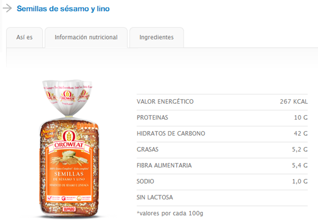 Educa tu Dieta Oroweat, el nuevo pan deluxe de Bimbo ¿Pan integral