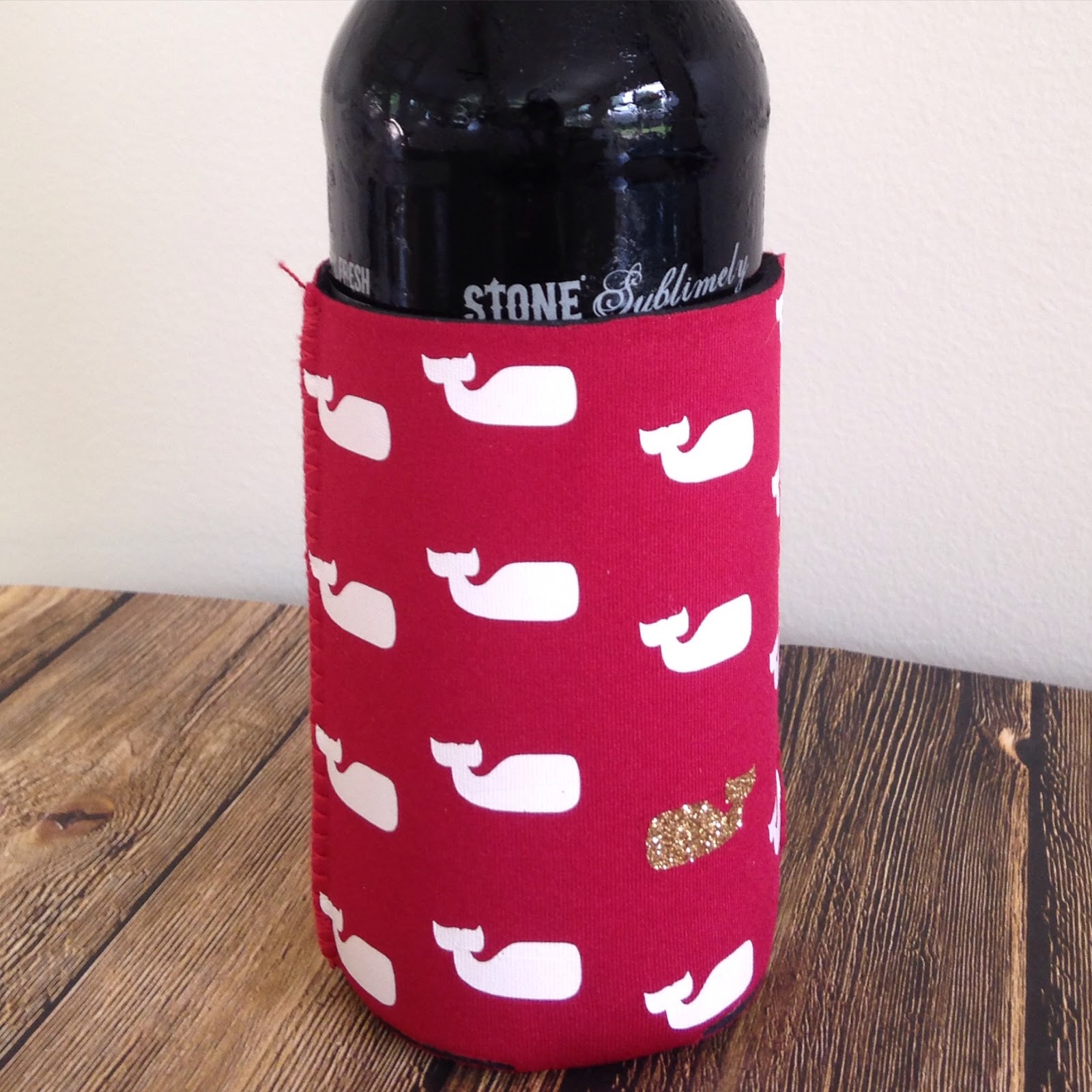 DIY Custom Koozies with Heat Transfer Vinyl (Free Silhouette .Studio