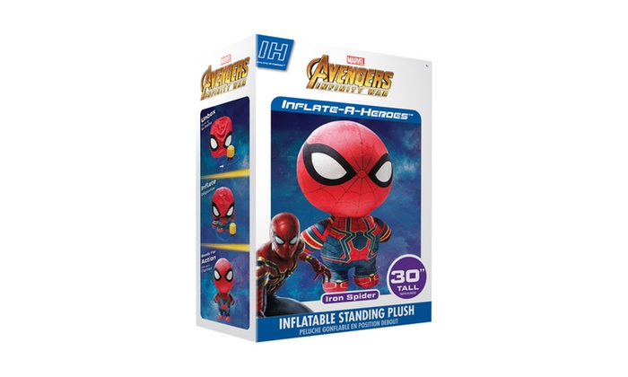 Peluche inflable spiderman