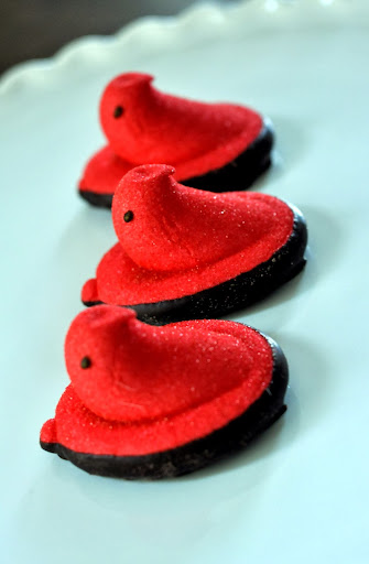 PEEPS® Chocolate-Dipped Strawberry Crème-Flavored Chicks | Taste As You Go
