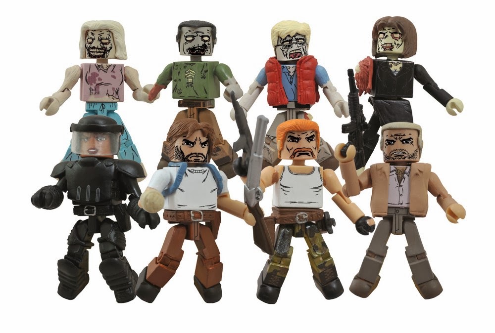 The Walking Dead Minimates Series 5 - Toys R Us Assortment