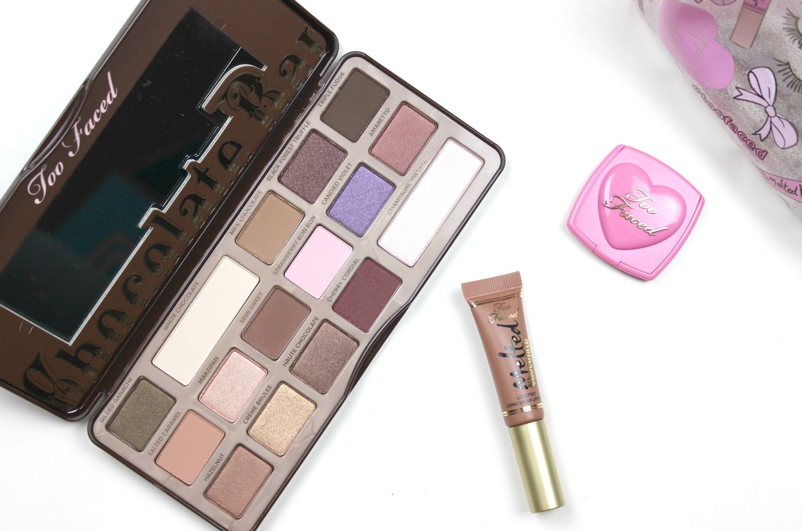 Too Faced Chocolate Bar Palette Review Tattooed Tealady
