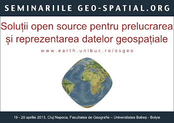 Soluții libere open source pentru prelucrarea și reprezentarea datelor geospațiale, Cluj-Napoca