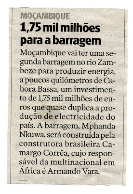 Armando Vara não pára armando vara barragem correa milhoes