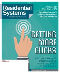 Residential Systems - June 2016 | ISSN 1528-7858 | TRUE PDF | Mensile | Professionisti | Audio | Video | Home Entertainment | Tecnologia
For over 10 years, Residential Systems has been serving the custom home entertainment and automation design and installation professionals with solid business solutions to real-world problems. Each monthly issue provides readers with the most timely news, insightful reporting, and product information in the industry.
