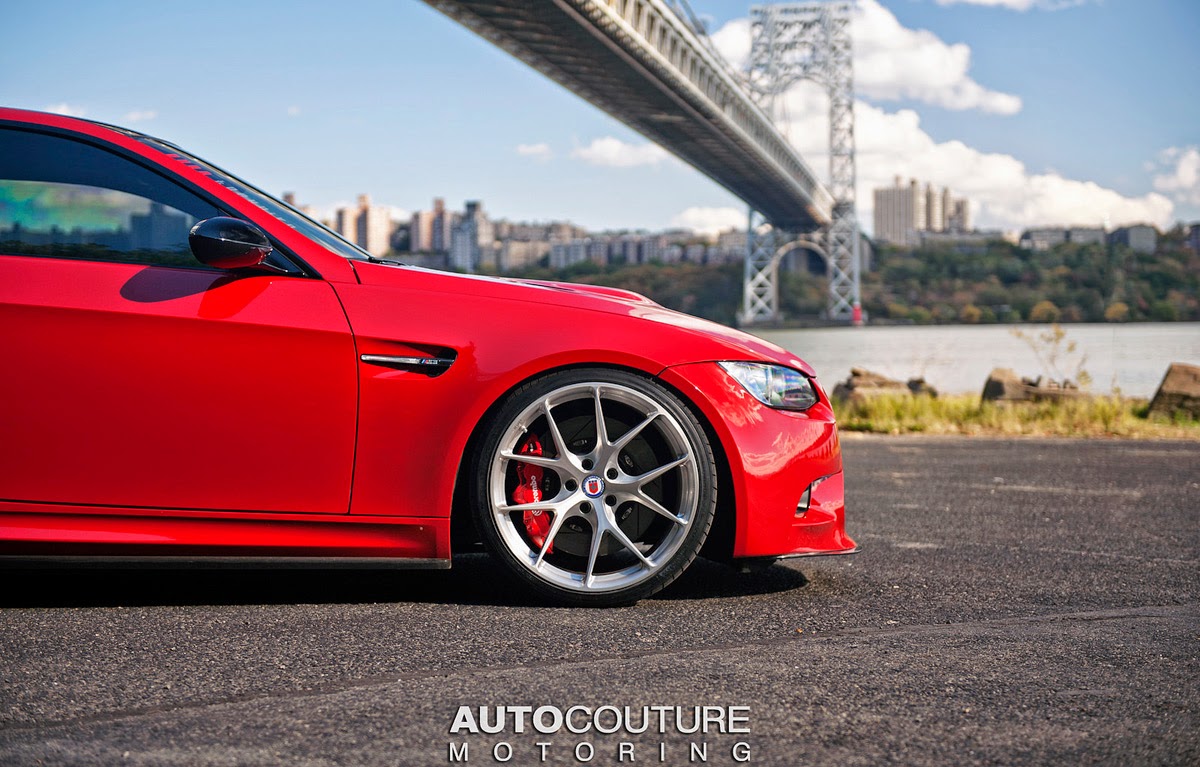 BMW hre Blue Wheels