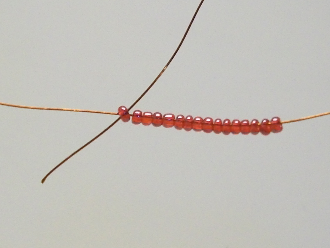 Beading for the very beginners Rose bush