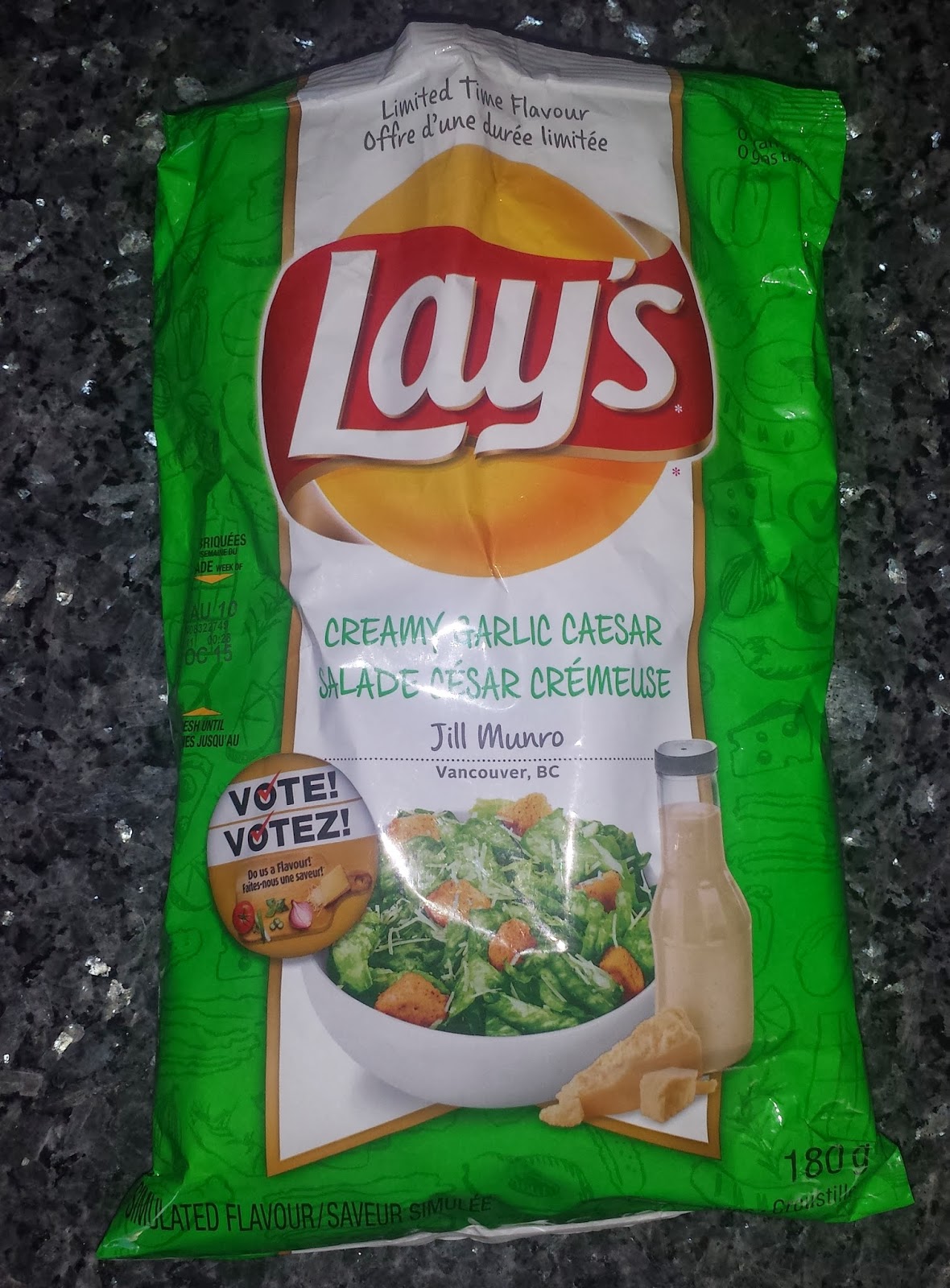 The Chip Report Lay's Canada Creamy Garlic Caesar