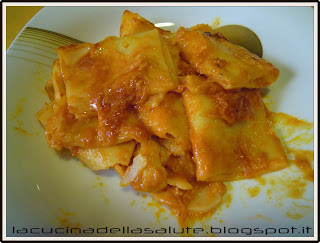 paccheri lisci ripieni di ricotta e spinaci