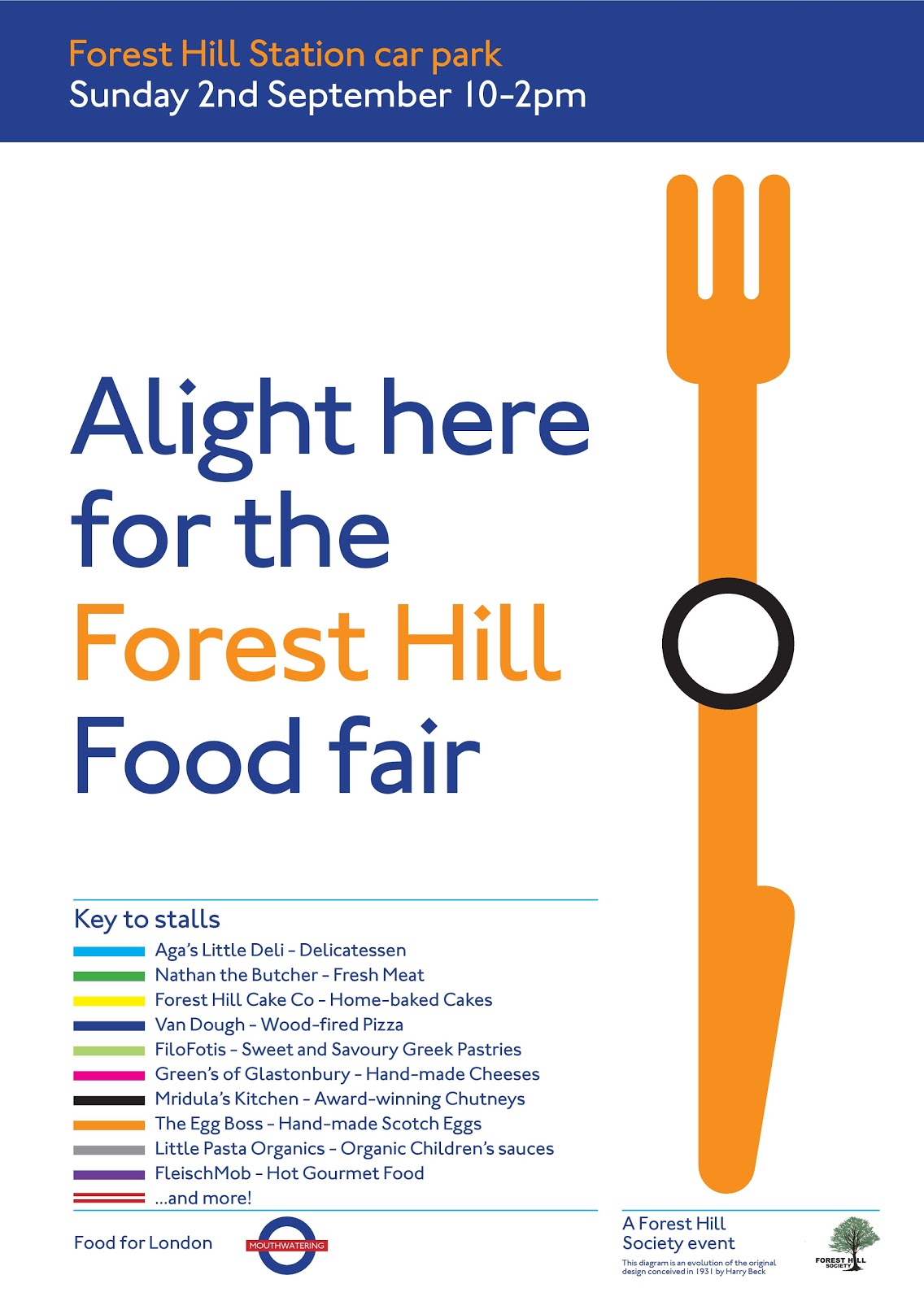 Forest Hill Society Forest Hill Food Fair 2nd September
