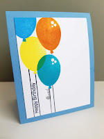 CAS card, Uniko Ltd, Birthday card, Quillish, Uniko stamp balloon bash, balloon card, stamping balloons, cards by ishani, card for boys, masculine card, card for little boys, 