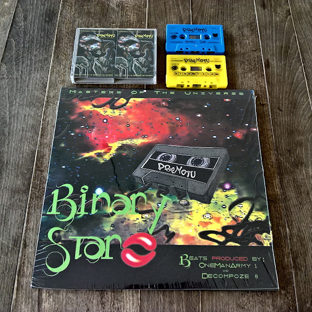 Binary Star PreMOTU Masters Of The Universe Cassettes Vinyl One Be Lo