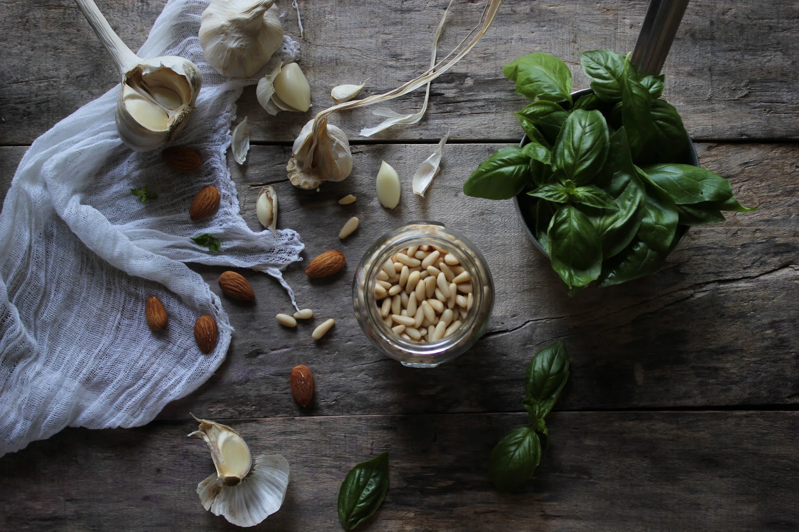 Vanilla&Staubzucker Basil pesto Pesto al basilico Pesto od bosiljka