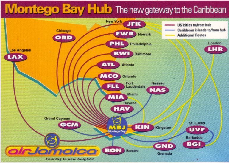 Airline memorabilia Air Jamaica (1999)