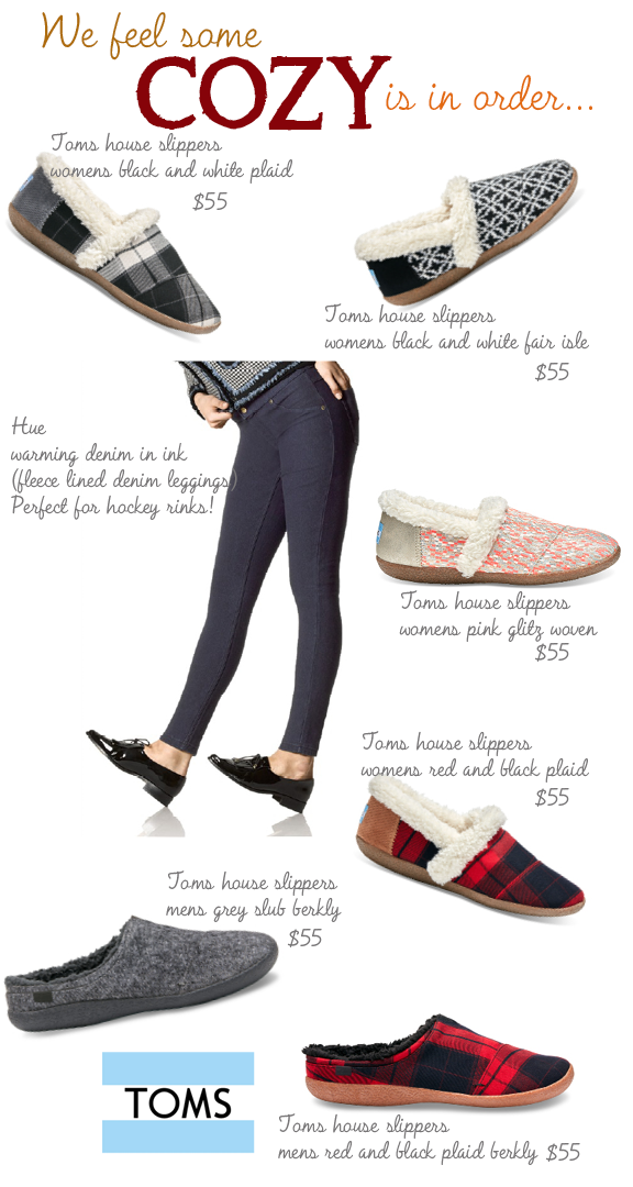 toms fair isle slippers