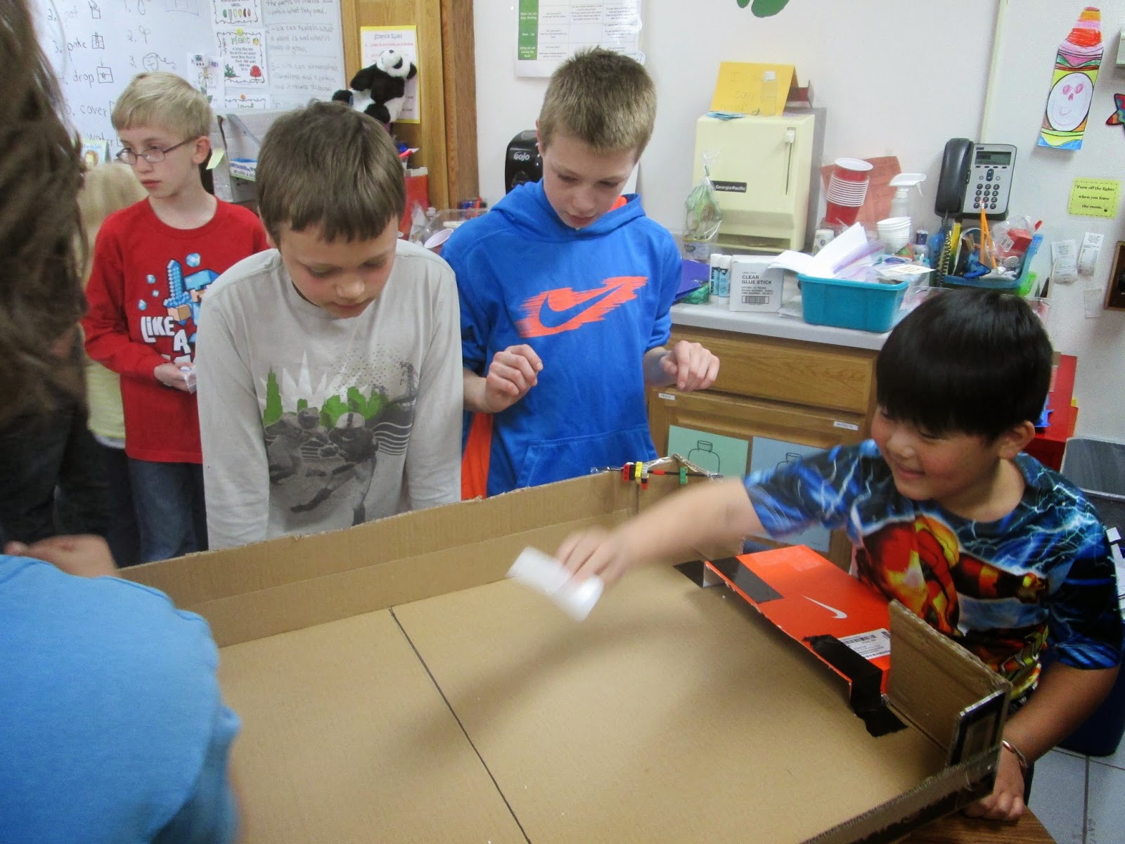 Cardboard Arcade Fun and Games The Science School Yard