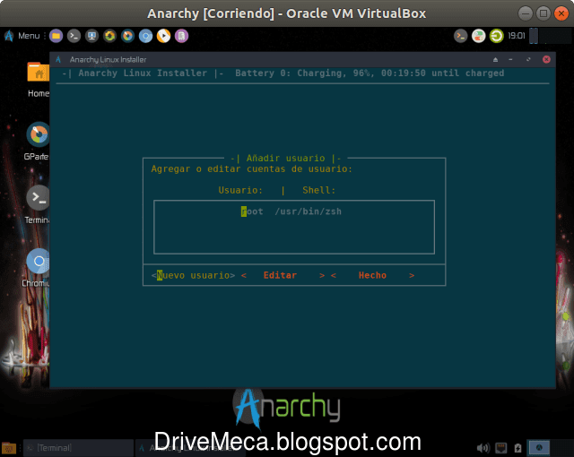 Crearemos una cuenta de usuario comun Crearemos una cuenta de usuario comun