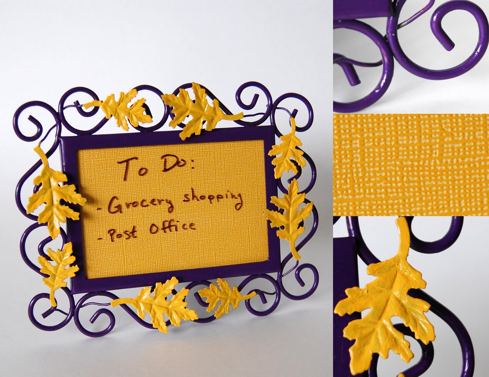 The Craftinomicon Dry Erase Message Board