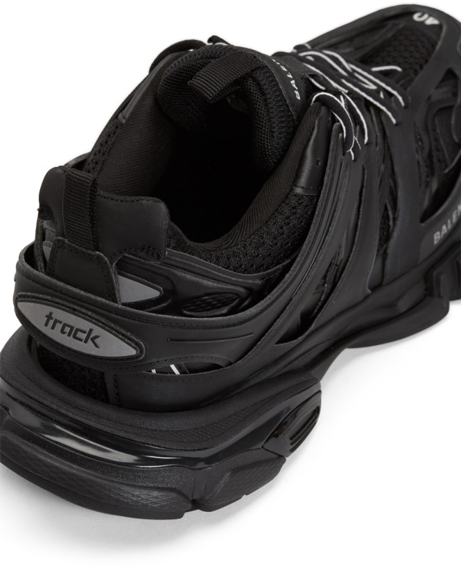 Make Tracks!: Balenciaga Black Track Sneakers | SHOEOGRAPHY