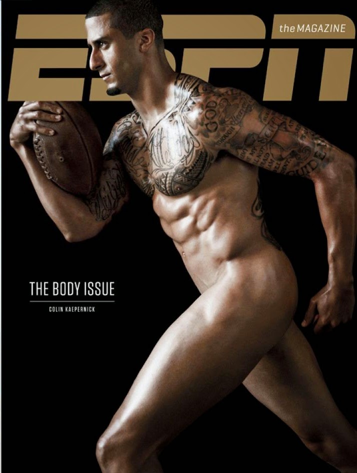 popular sports stars in going naked for ESPN Magazine's 2014 "Bod...