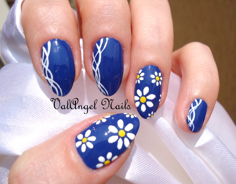 ValAngel Nails Art Nail Art "Marguerite"