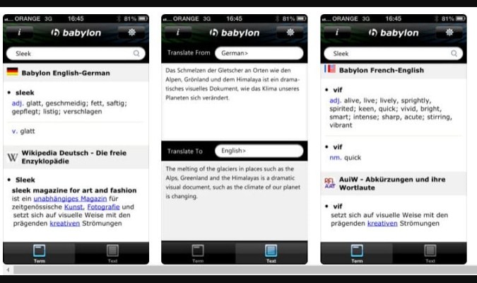 Aplikasi iPhone - iBabylon Aplikasi iPhone - iBabylon