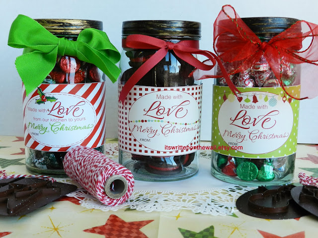 It's Written on the Wall: Add a Christmas Tags to your Homemade ...