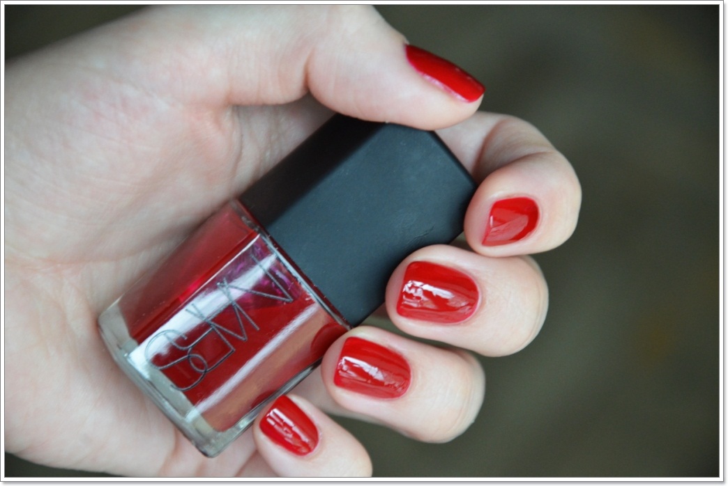 2. NARS Nail Polish in "Jungle Red" - wide 3