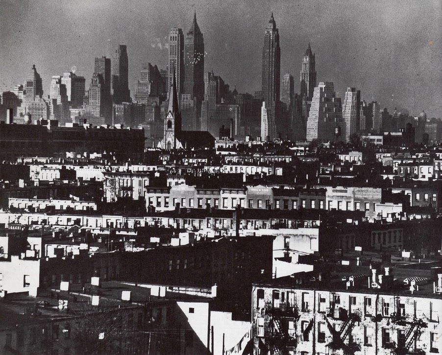Walk in New York: New York Vintage - Skyline 1948 - Andreas Feininger