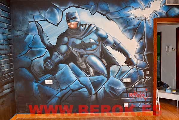 Graffitis de Batman