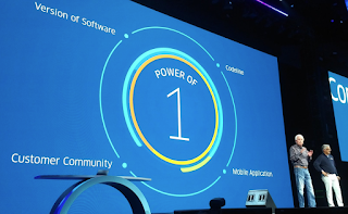 Duffield and Bhusri on the Power of 1 Workday Rising 2017 #wdayrising Holger Mueller Constellation Research