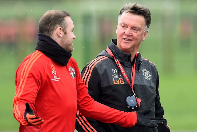 Louis van Gaal insists his relationship with captain Wayne Rooney and the team are good. Photo: AP