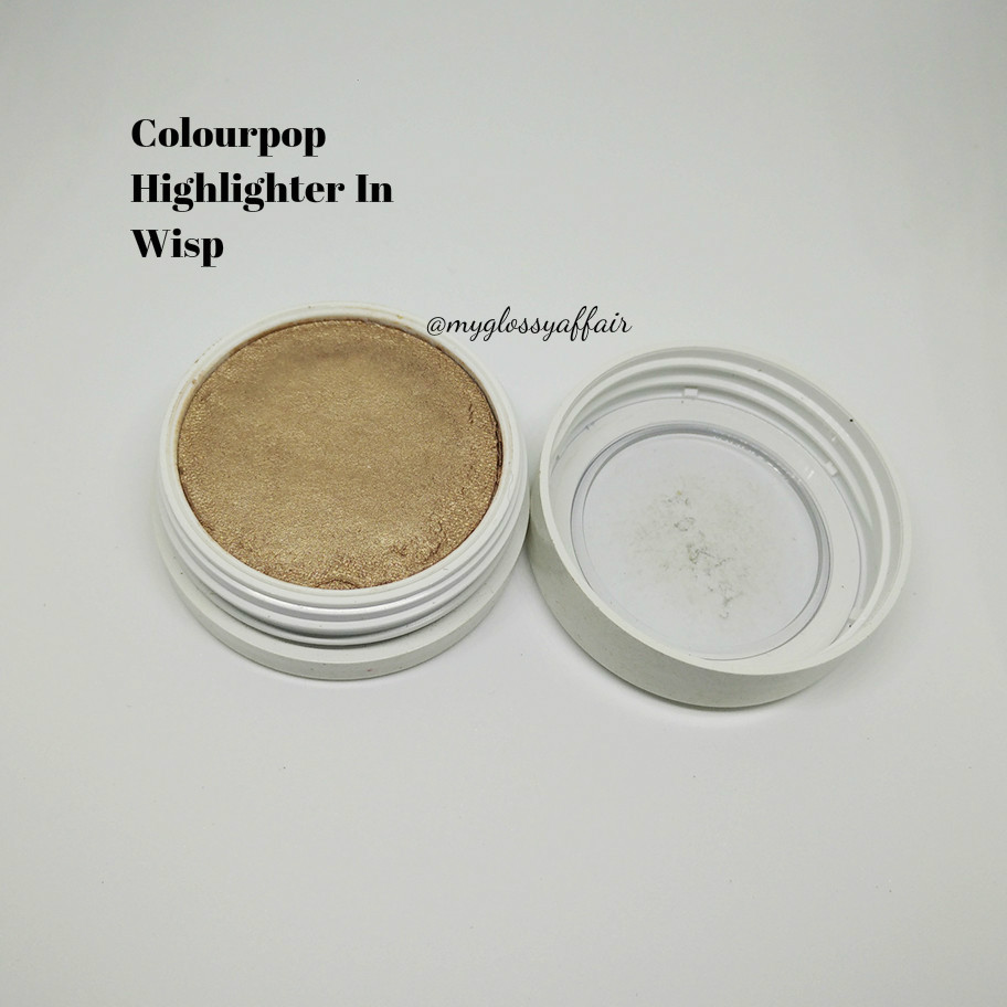 colourpop super shock highlighter wisp