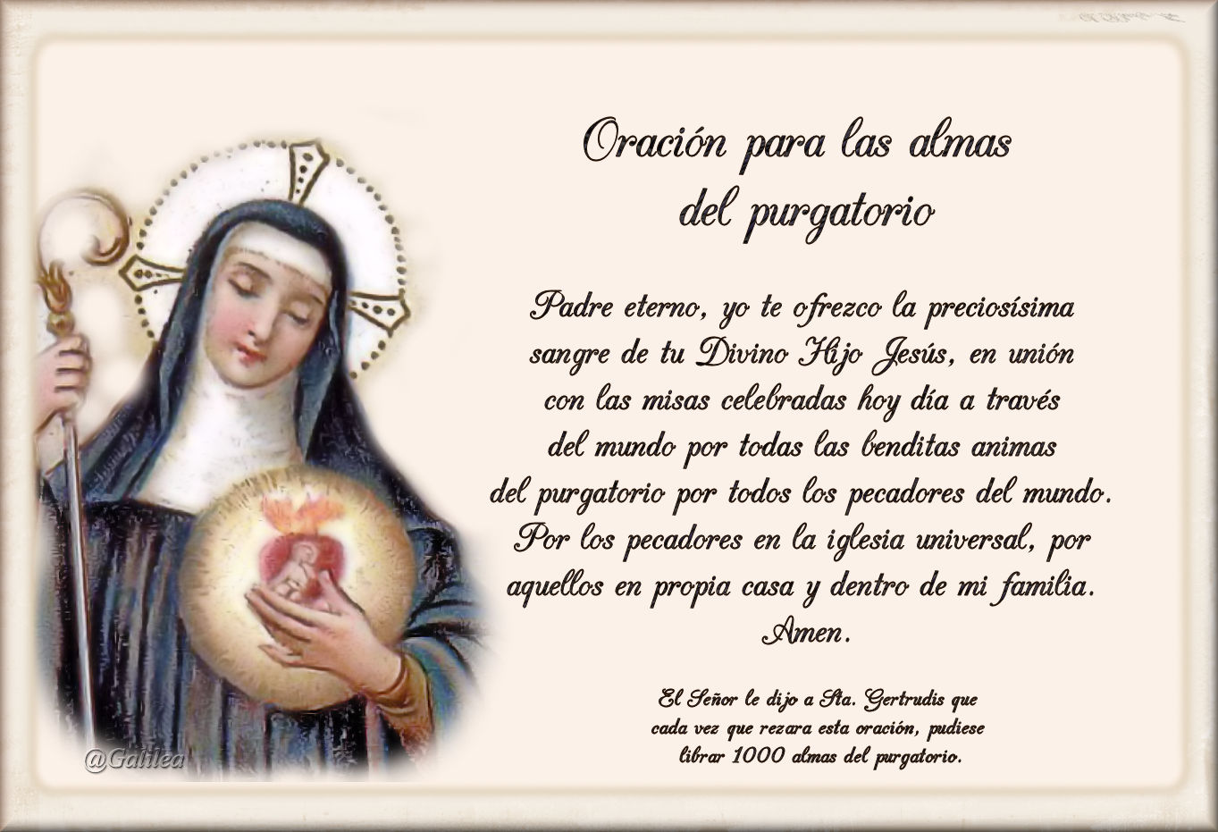 Imágenes religiosas de Galilea Oración para las almas del purgatorio Imágenes religiosas de Galilea Oración para las almas del purgatorio