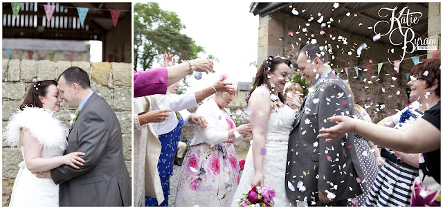 confetti wedding, confetti wedding photograph, bride in window, bridal prep, vintage wedding, high house farm brewery wedding, northumberland wedding photography katie byram photography, 