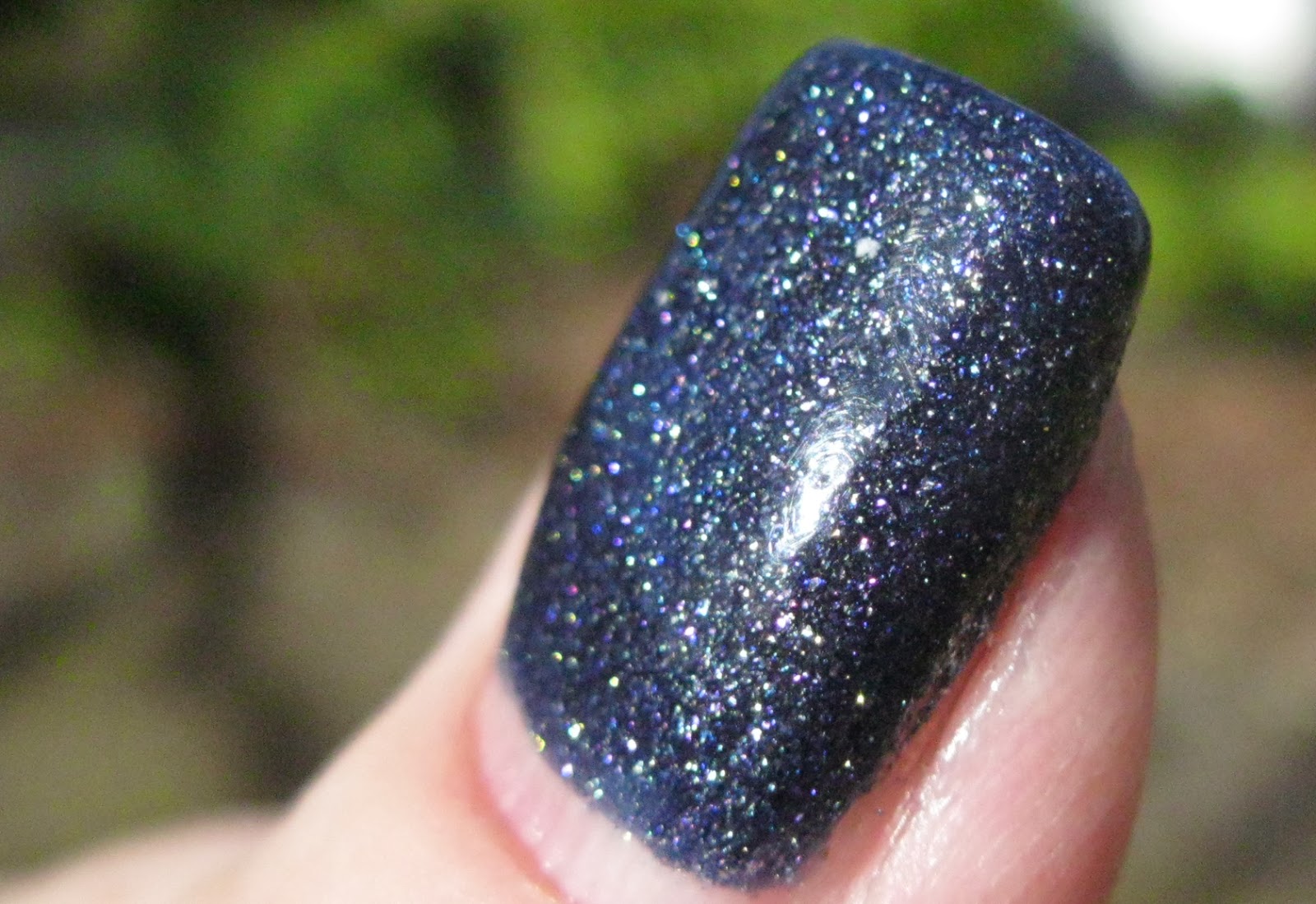 Lacquer Slacker Liz Addendum Finger Paints Sparkle in the Sky Glossy!