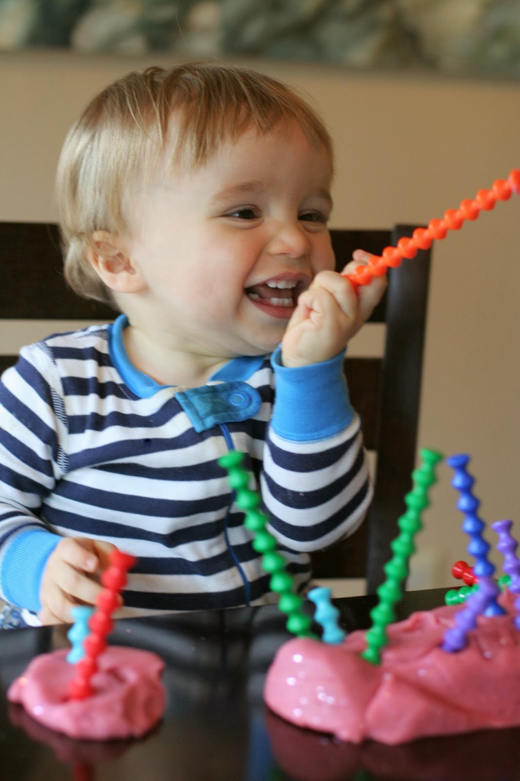 Introducing Playdough to Babies and Toddlers