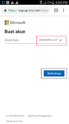 membuat email outlook dan hotmail