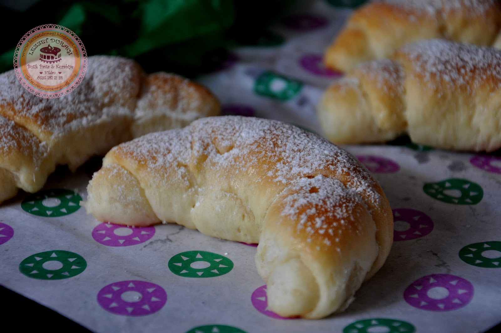 Lezzet Duragi Lokumlu Kifla & Lorlu Dereotlu Poğaça
