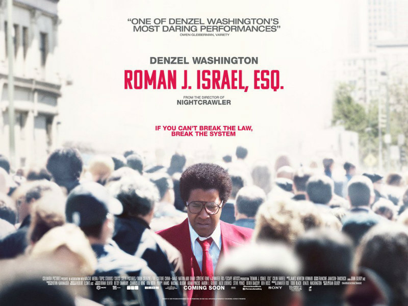 ROMAN J. ISRAEL, ESQ. poster