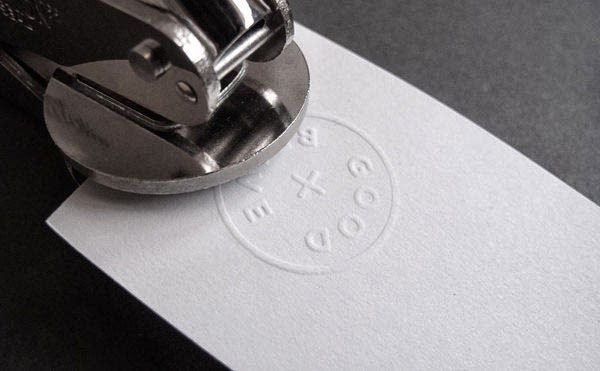 Embossed Business Cards