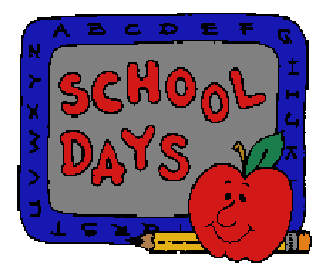 free school days clipart - photo #33