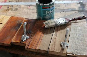 minwax, polyacryclic, salvaged wood, rustic coat hook, DIY, gift idea, http://bec4-beyondthepicketfence.blogspot.com/2015/12/12-days-of-christmas-day-12-last-minute.html