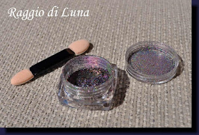 raggio chameleon holo flakes powder luna nails di manicure procedure uv gel follow create